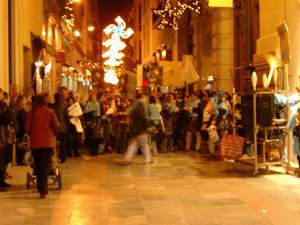 En diciembre de 2004, como cada año, EeARM promovió un pasacalles. Las calles del centro de Murcia representaban a los personajes de la cuenca del Segura... ¡donde no faltaban las nutrias!