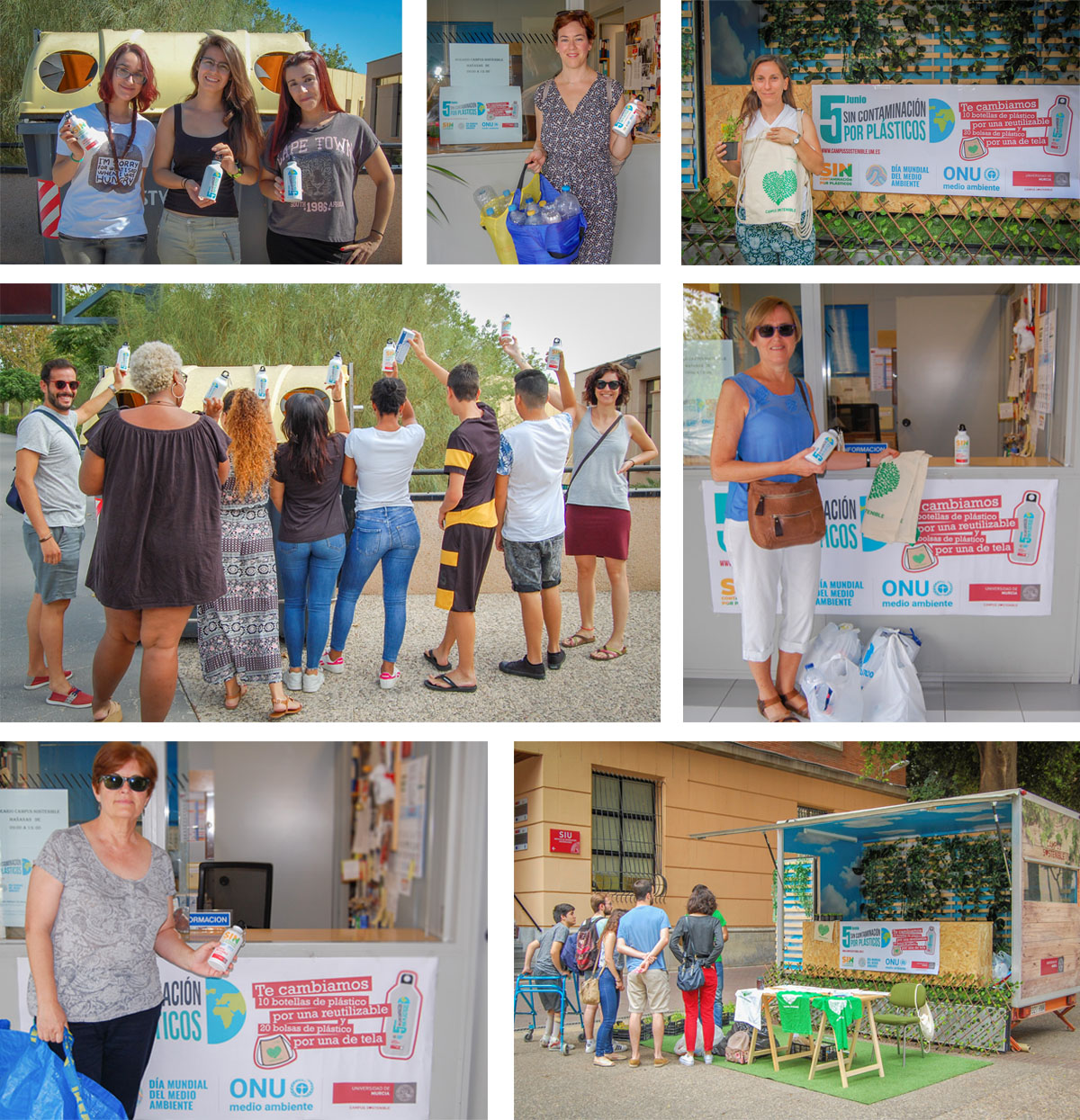 Campaña Sin Contaminación Por Plásticos Universidad de Murcia