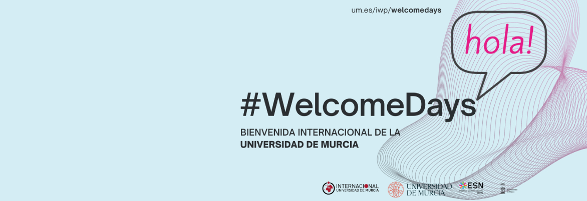 Imagen de carrusel Bienvenida Internacional #WelcomeDays Universidad de Murcia 2023-2024 - 2º Cuatrimestre