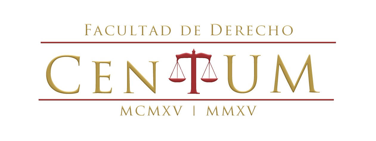 Logotipo del Centenario de la Facultad de Derecho