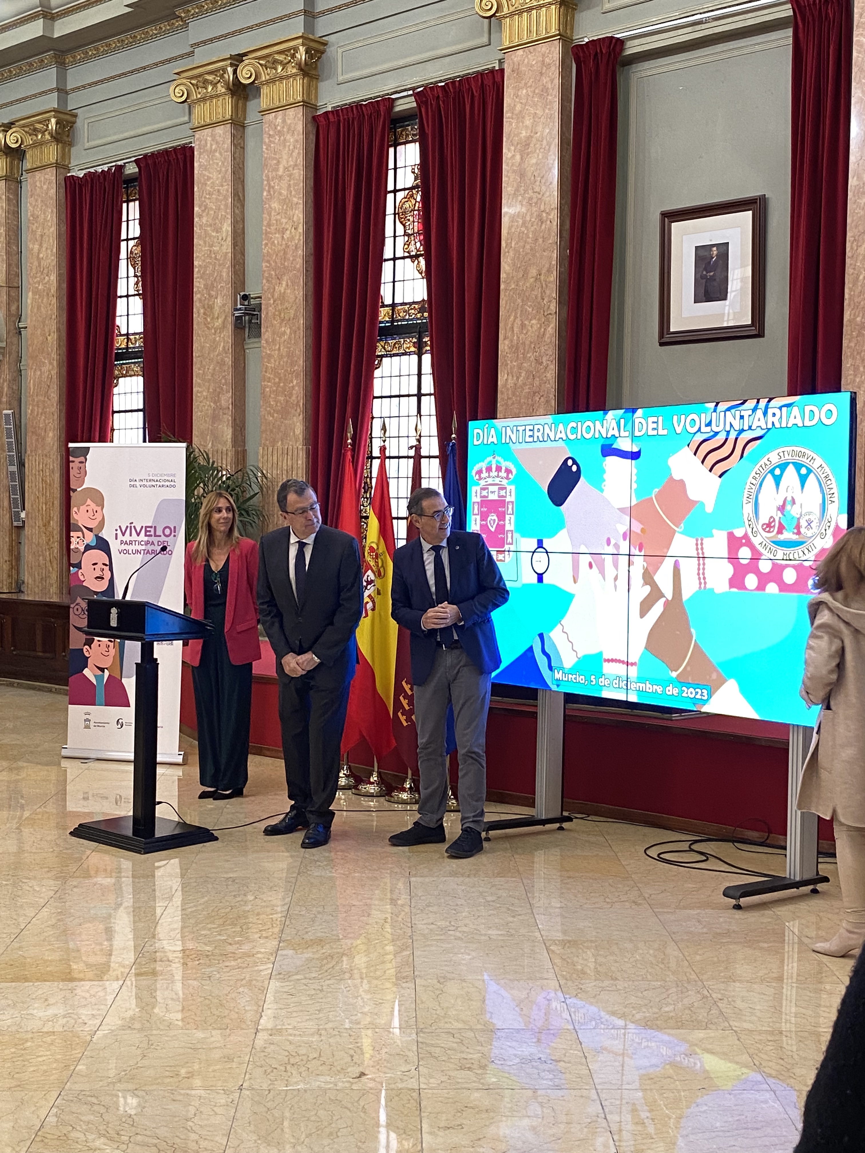 La Universidad de Murcia y el Ayuntamiento de Murcia firman la renovación del Convenio de Voluntariado Universitario, en el Día Internacional del Voluntariado