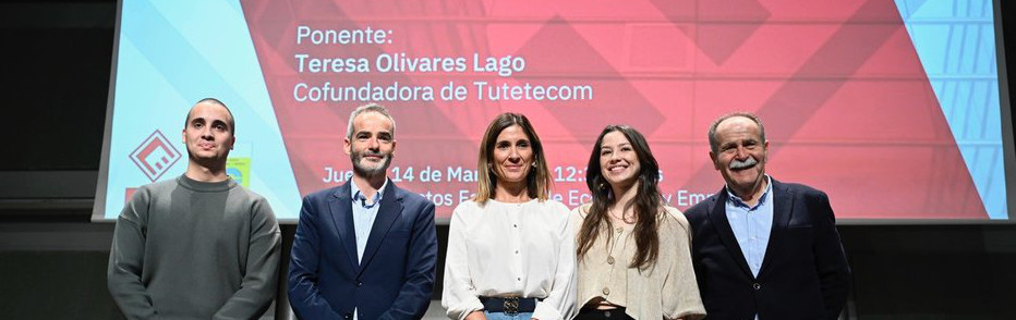 Teresa Olivares (Tutete.com), pregonera de las fiestas #Económicas 24, comparte los pilares del éxito de Tutete en la Facultad