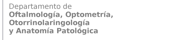 English Version - Departamento de Oftalmología, Optometría, Otorrinolaringología y Anatomía Patológica