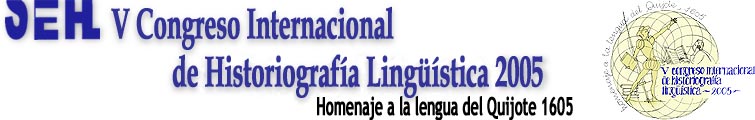 V Congreso Internacional de Historiografía Lingüística