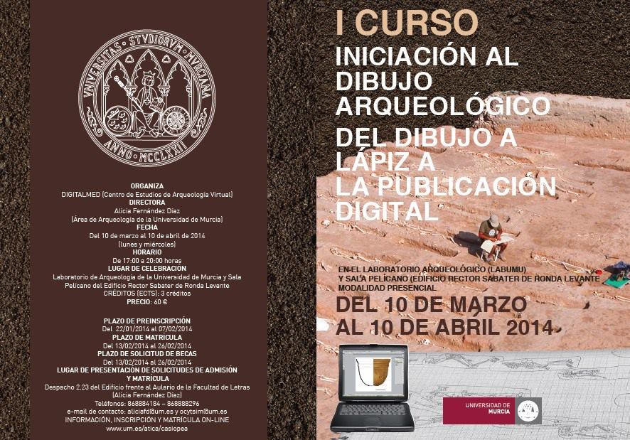 Curso iniciación al Dibujo Arqueológico: Del Dibujo a lápiz a la Publicación Digital