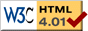 HTML 4.01 Válido