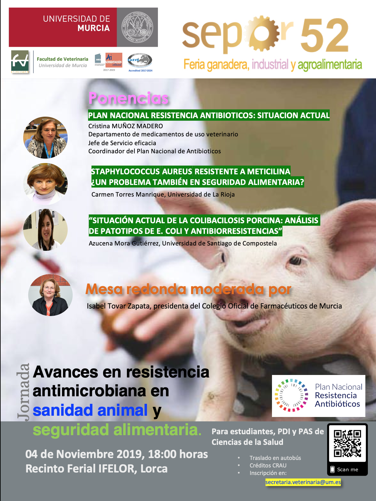 Avances en resistencia antimicrobiana en sanidad animal y seguridad alimentaria