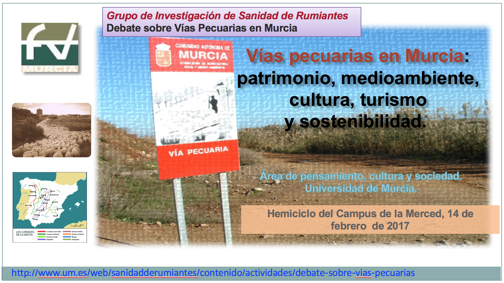 Debate sobre Vías Pecuarias en Murcia