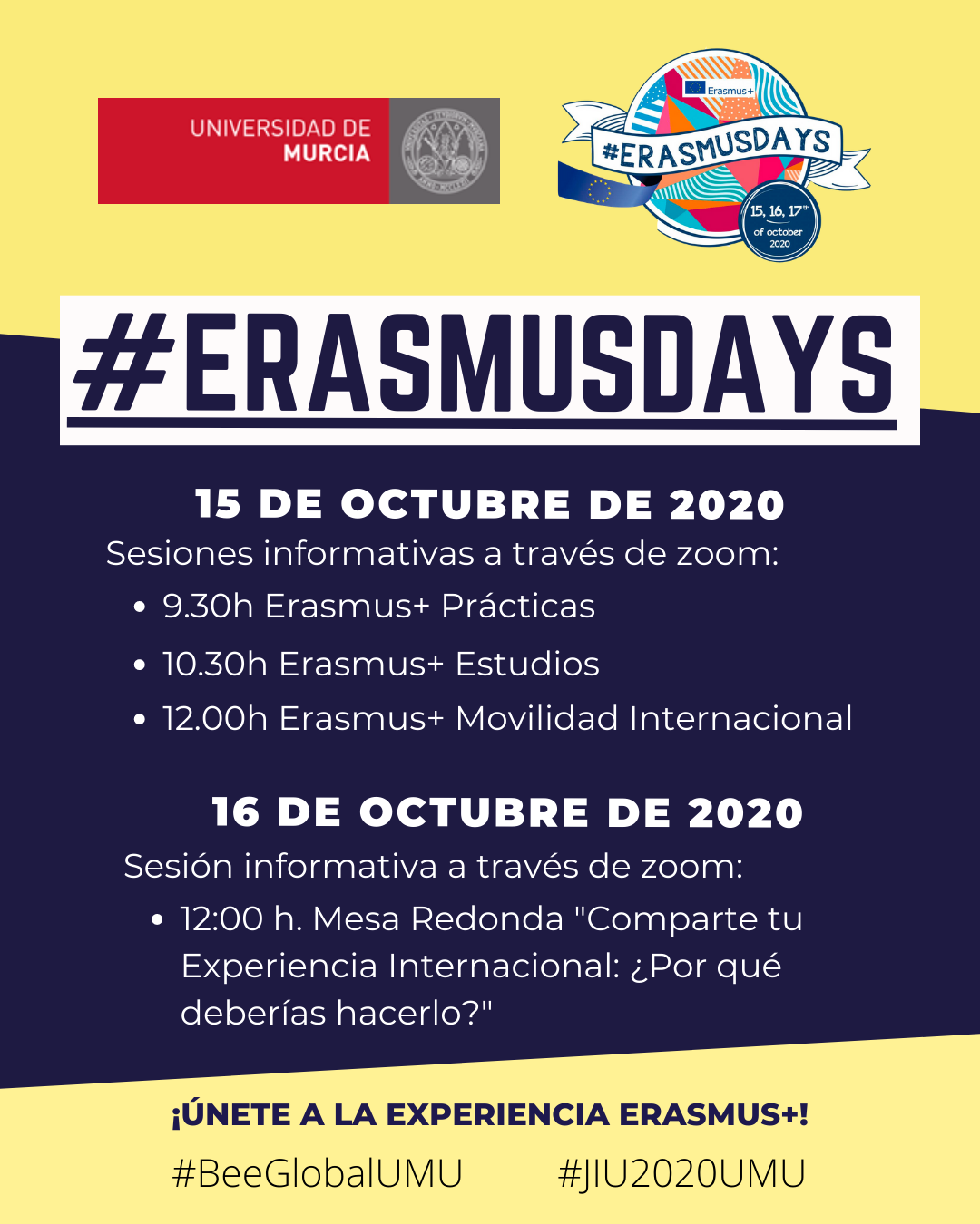 #ErasmusDays UMU 2020