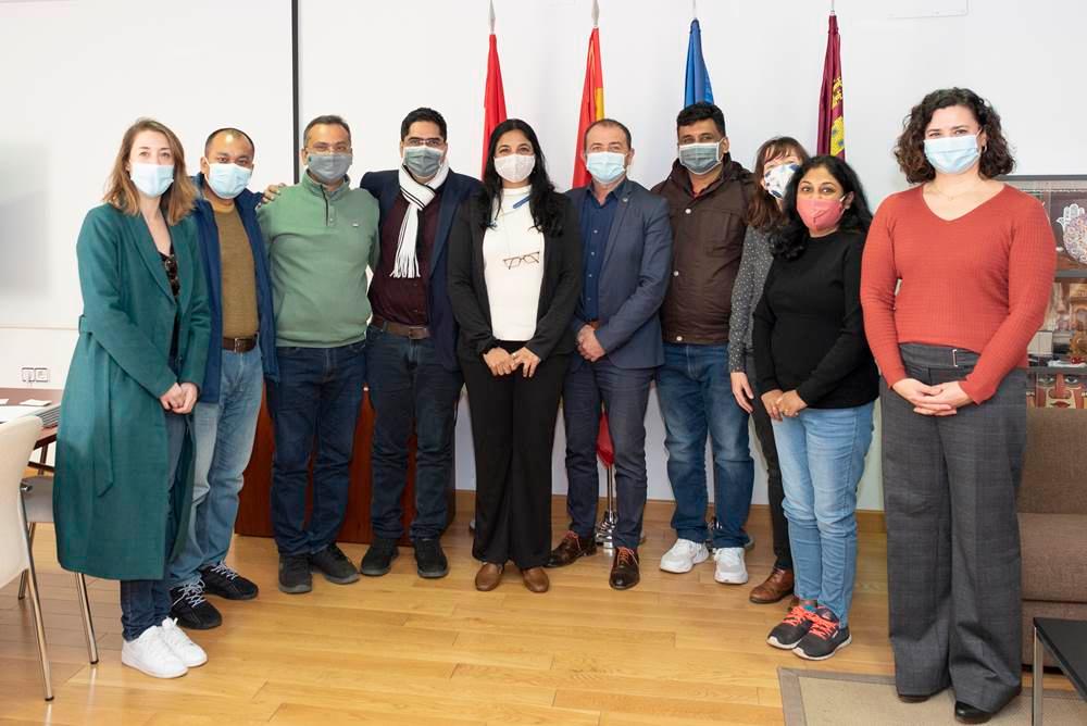 La Universidad de Murcia recibe a una delegación de universidades de la India y Nepal
