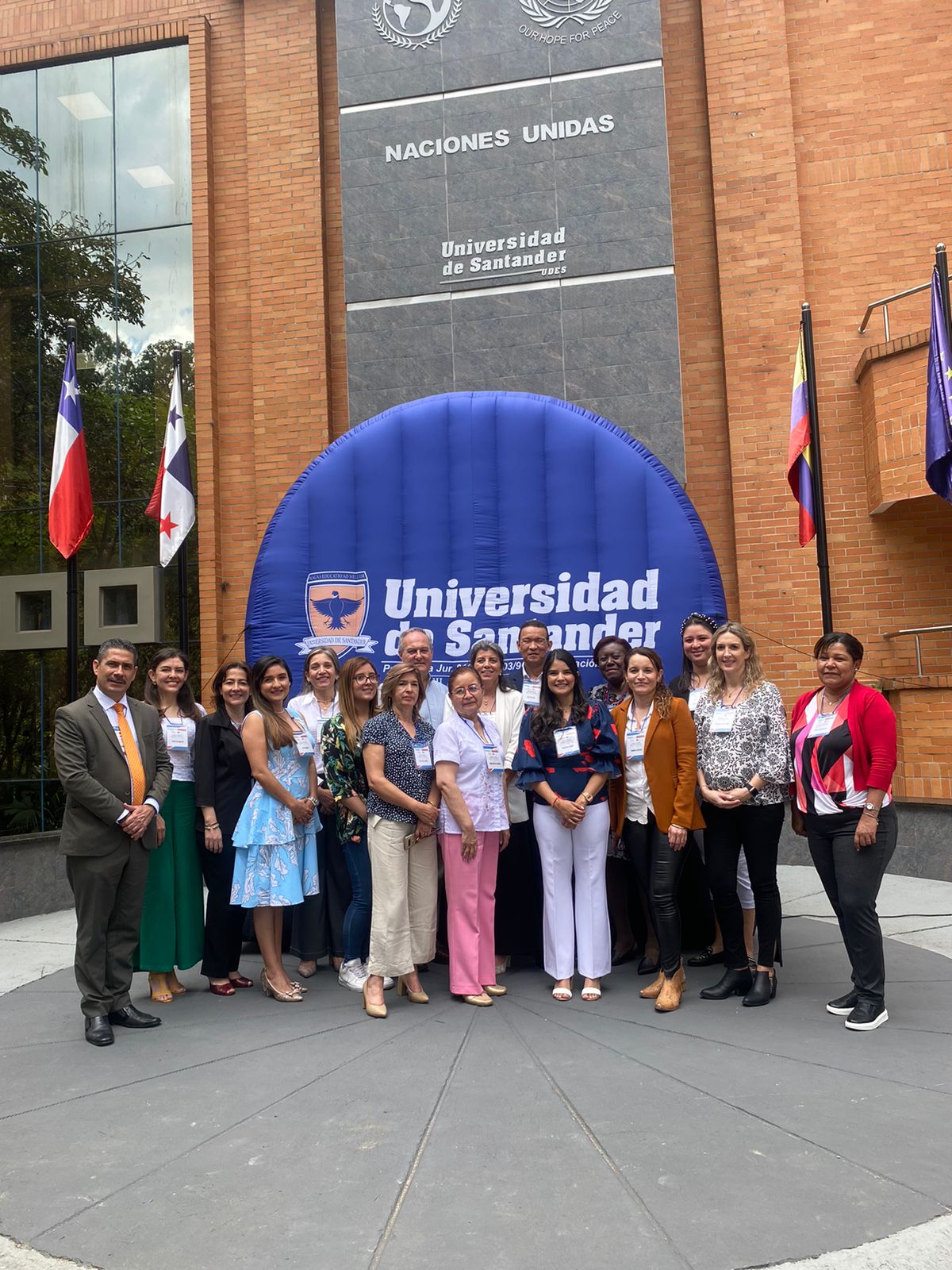 Visita de estudio del proyecto Erasmus+ EQUAM-LA para avanzar en el Espacio Latinoamericano de Educación Superior a la Universidad de Santander en Colombia