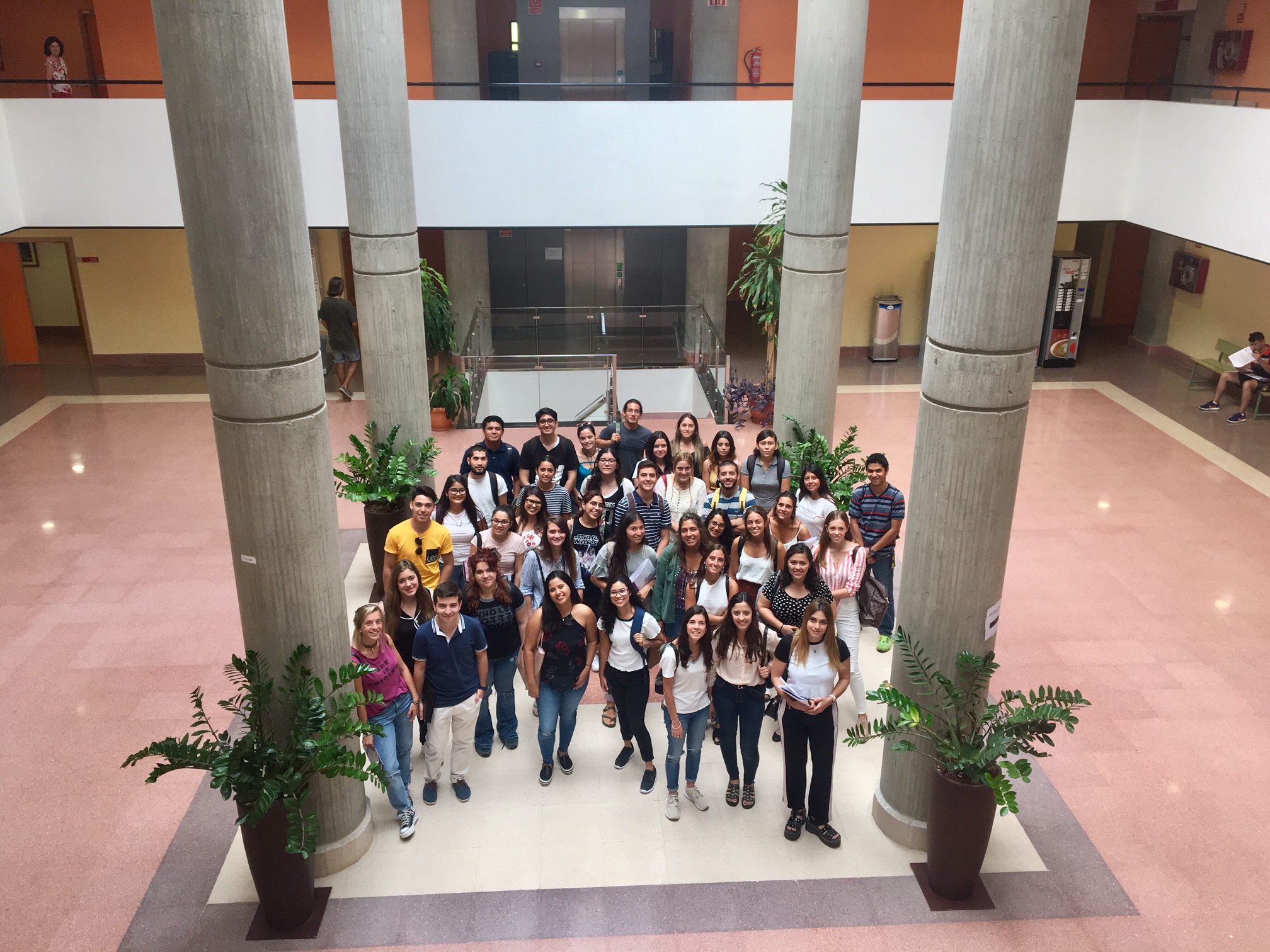 55 alumnos procedentes de América Latina ya están en la UMU para realizar su estancia