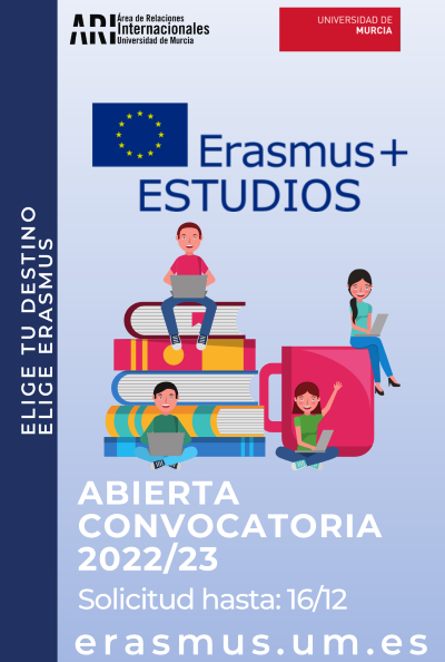 Últimos días para presentar tu solicitud para la convocatoria Erasmus+ Estudios 2022/23