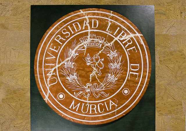 Escudo Universidad Libre de Murcia (1869-1874).
