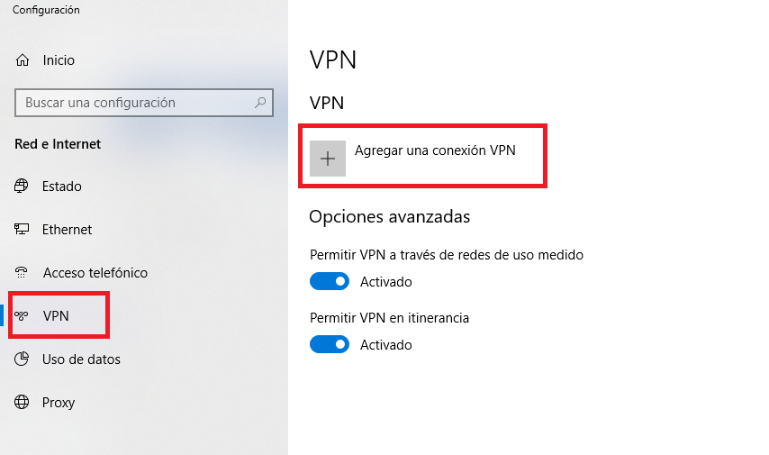 VPN Access Manager. Importar