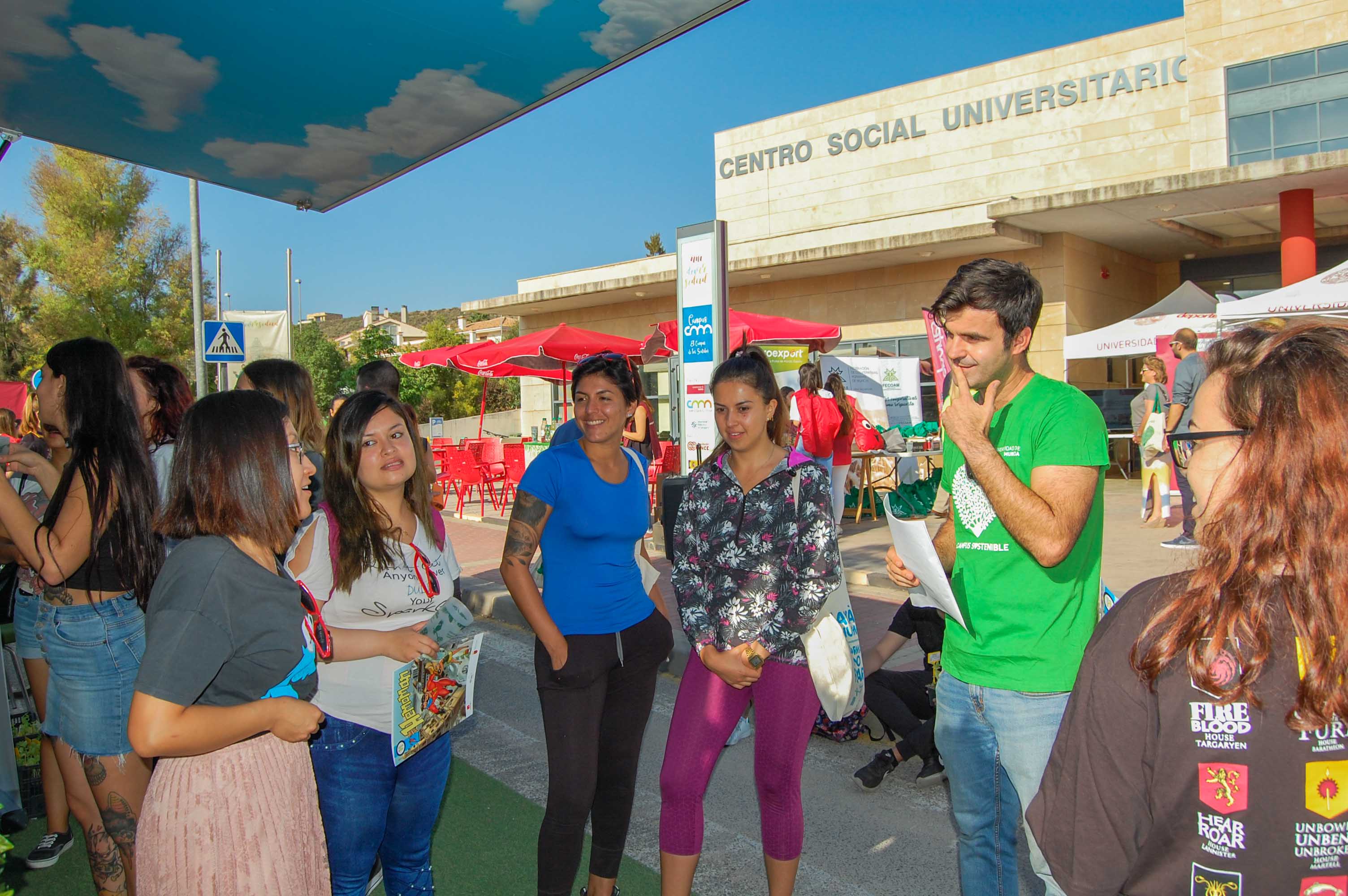 Campus Sostenible en la Feria Saludable organizada por REUS-UMU