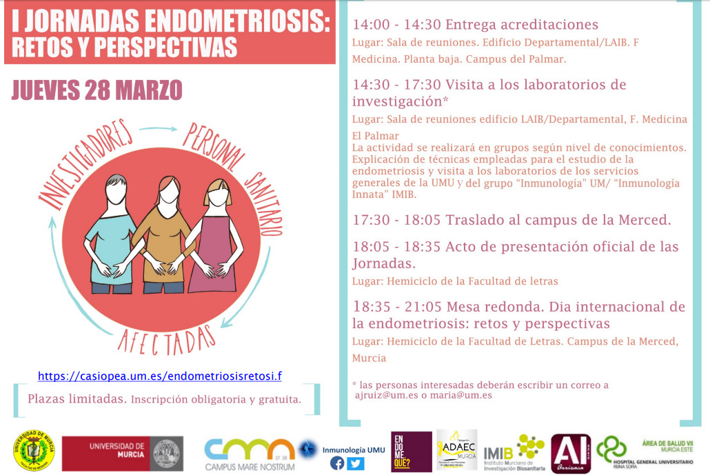 endometriosis jornadas UMU