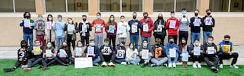 Los alumnos de Física de la UMU celebran el Día de Pi con un “numeroso” posado