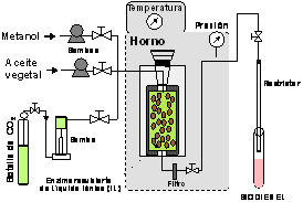 Obtención de biodiesel mediante un proceso continuo y verde