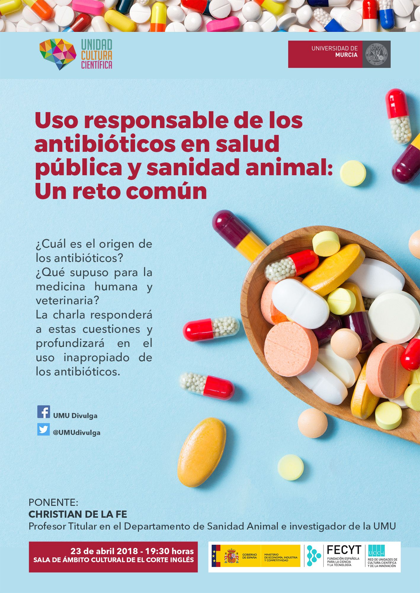 Uso responsable de los antibióticos en salud pública y sanidad animal: Un reto común