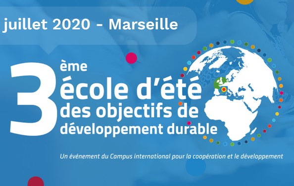Tercera Escuela de Verano de los Objetivos de Desarrollo Sostenible, Marsella 2020