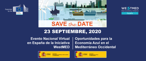 Evento Nacional Virtual Oportunidades para la Economía Azul en el Mediterráneo Occidental