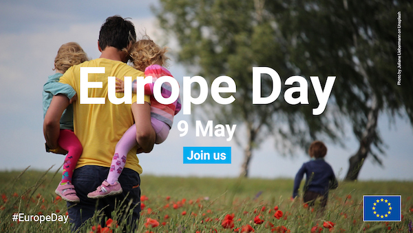 9 de mayo: Día de Europa. El 9 de mayo es el Día de Europa. Por una Europa más sostenible con el medio ambiente, digital e inclusiva.