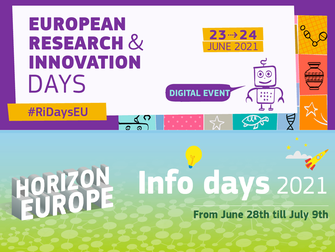 Horizon Europe: European Research and Innovation Days y European Research and Innovation Days