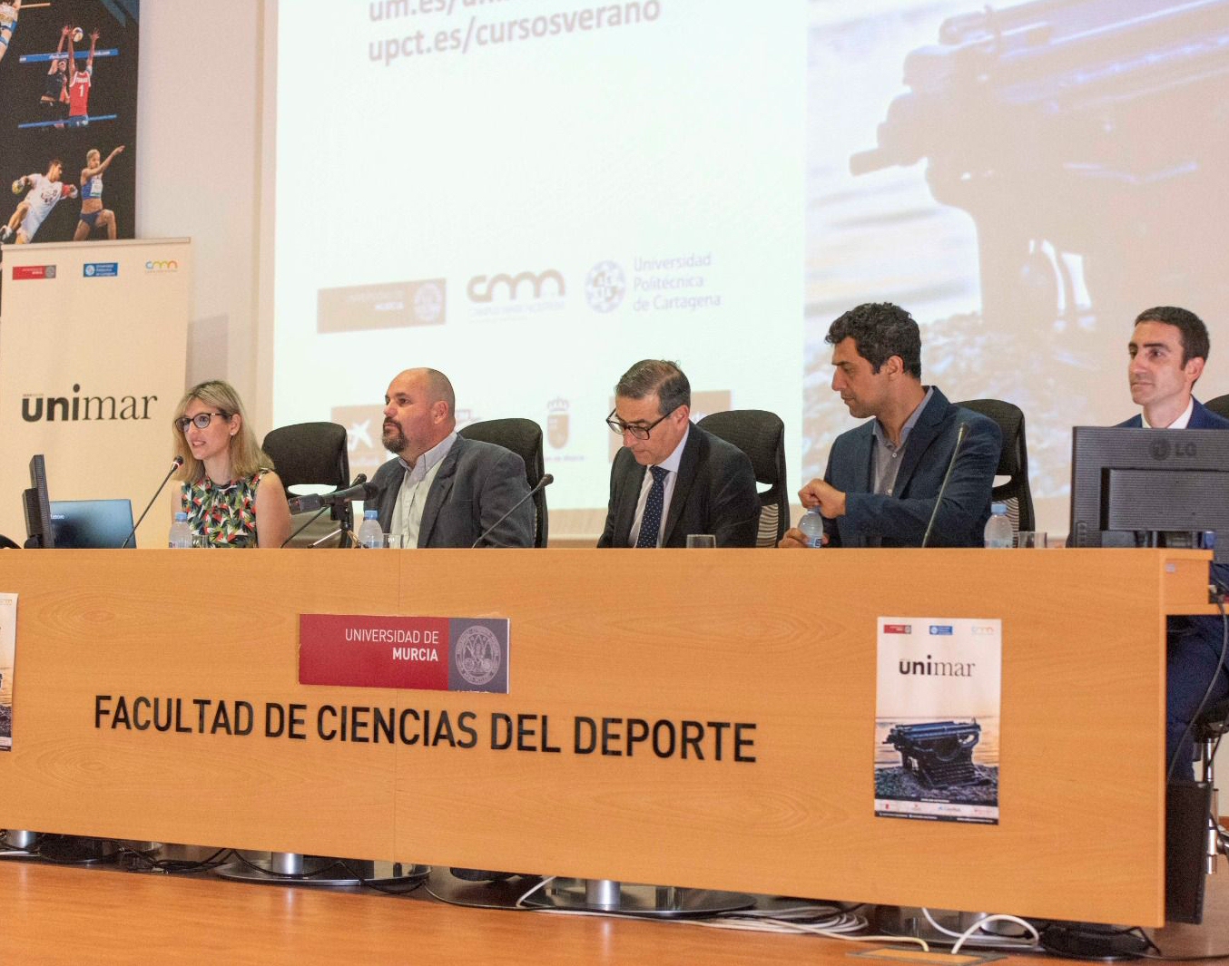 Presentación en San Javier de la XXXIX edición de la Universidad Internacional del Mar