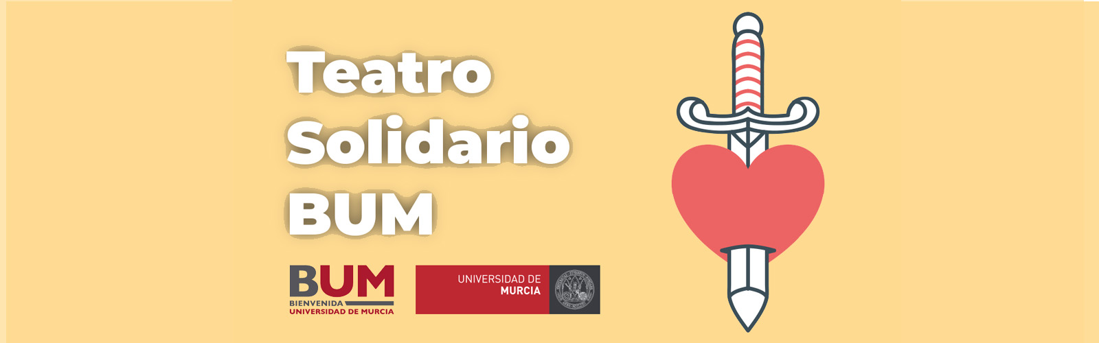 Teatro solidario en la Universidad de Murcia para ayudar a los afectados por la DANA