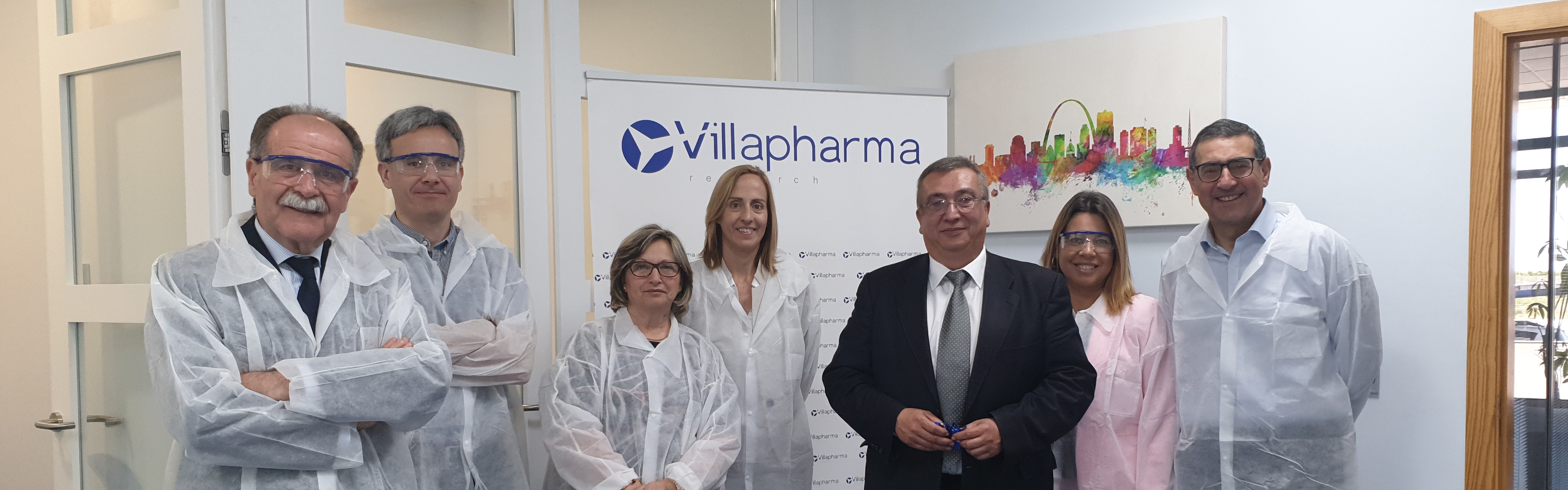 La Universidad de Murcia y la empresa VillaPharma estrechan lazos de colaboración