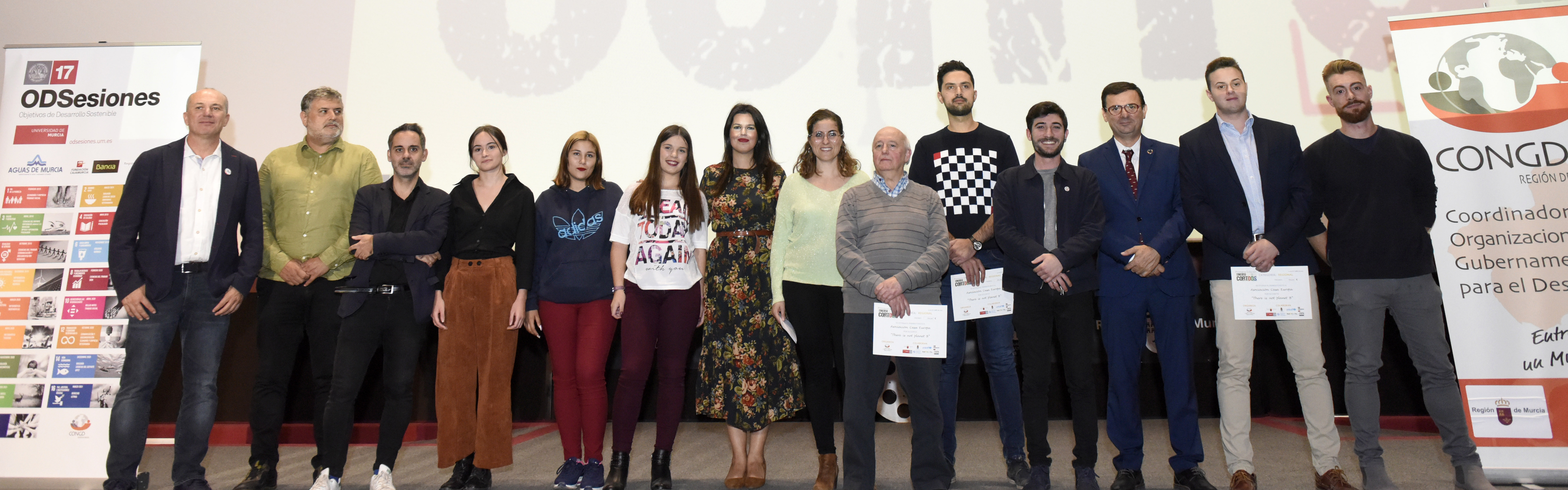 Estudiantes de la Asociación Casa Europa de Cehegín, Bullas y Calasparra se alzan con el premio regional en el certamen ‘CortODS’ de la UMU