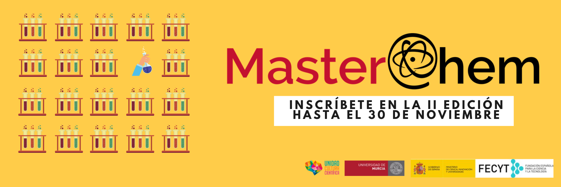 Aún puedes participar en el certamen químico de la Universidad de Murcia ‘MasterChem’