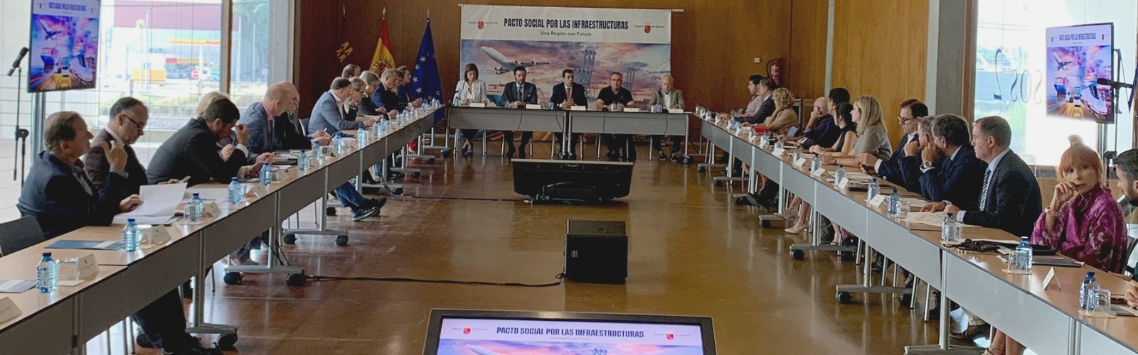 La Universidad de Murcia participa en la creación del plenario del Pacto por las Infraestructuras del transporte para impulsar proyectos estratégicos en la Región de Murcia