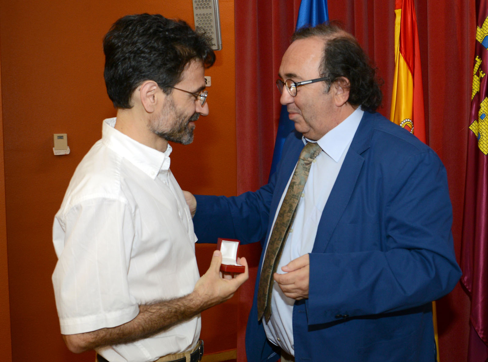 Ángel García y José Orihuela