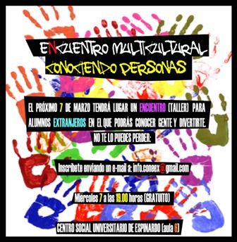 Encuentro multicultural CONOCIENDO PERSONAS
