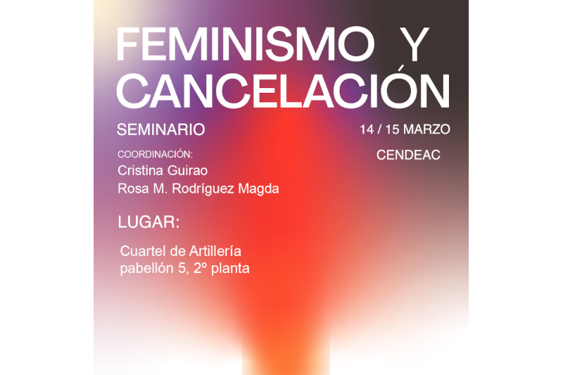 Seminario Feminismo y Cancelación