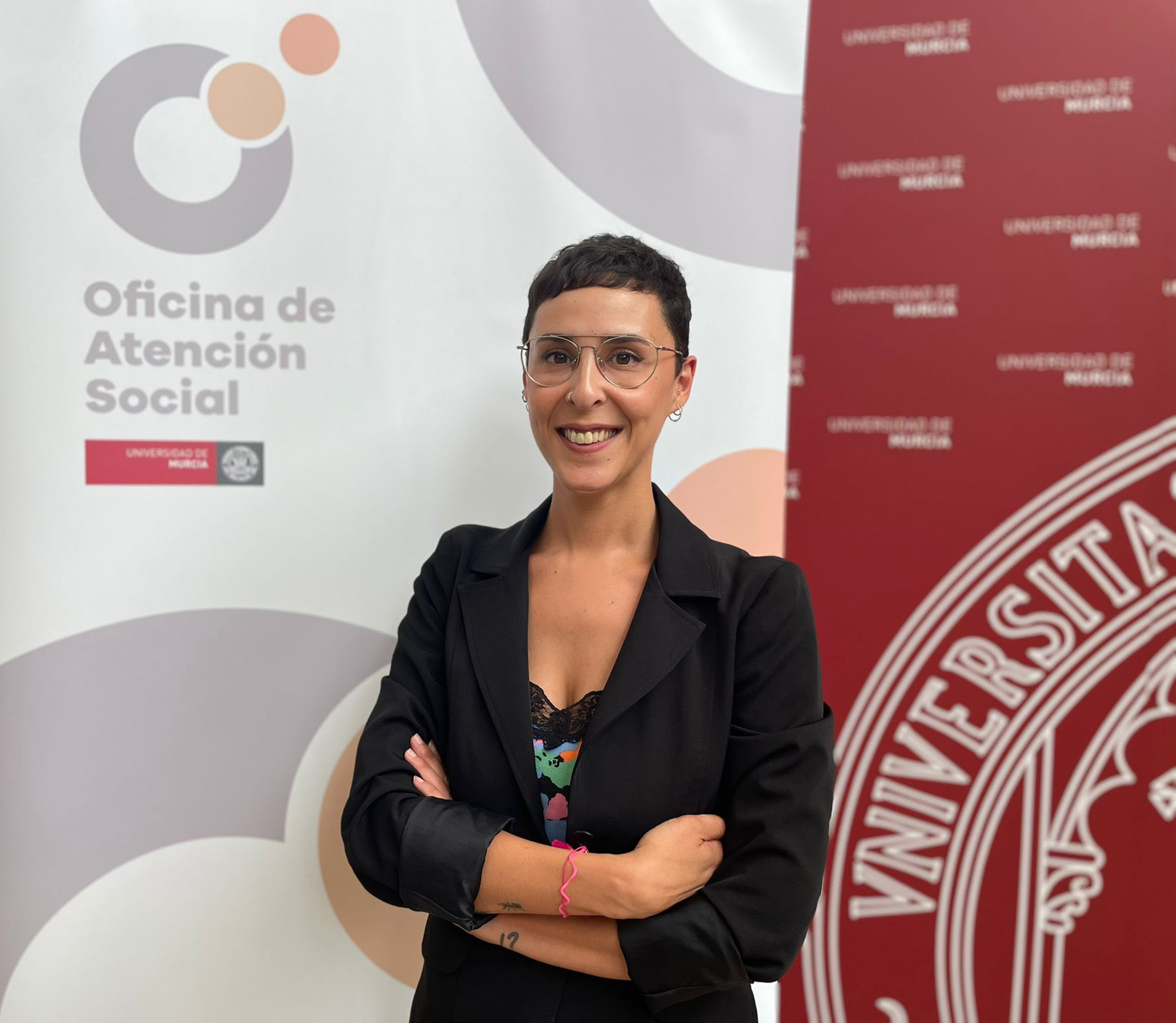 Sonia Miñano Sánchez, trabajadora social de la Oficina de Atención Social de la UMU