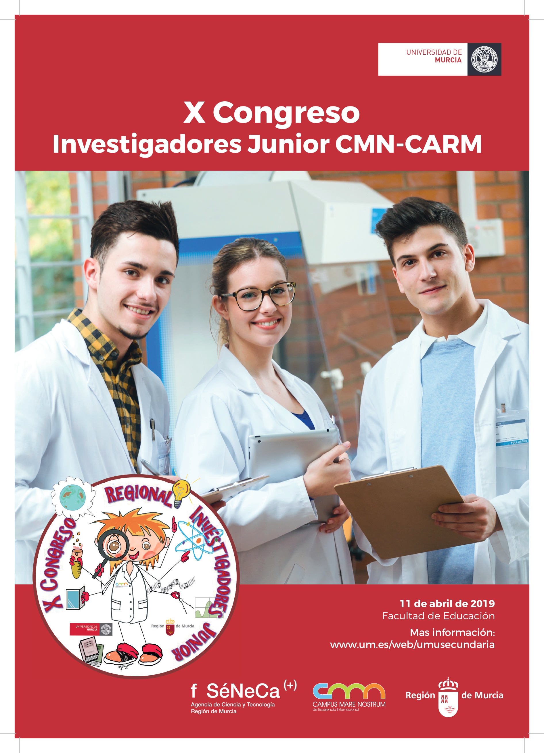 X Congreso Investigadores Junior CMN-CARM