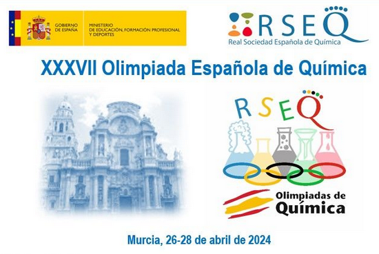 Imagen asociada al enlace con título Olimpiada Española de Química - Universidad de Murcia, 26-28 de abril de 2024