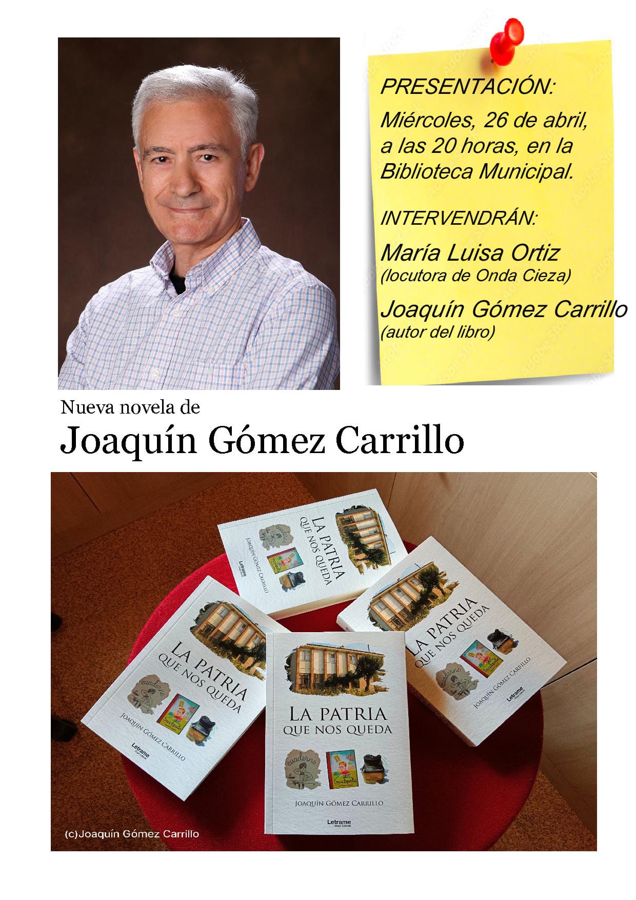Presentación de Libro de Joaquín Gómez