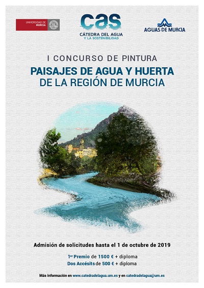 I Concurso de Pintura "Paisajes de Agua y Huerta de la Región de Murcia", de la Cátedra del Agua y la Sostenibilidad de la Universidad de Murcia