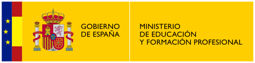 Logotipo del Ministerio de Educación y Formación Profesional