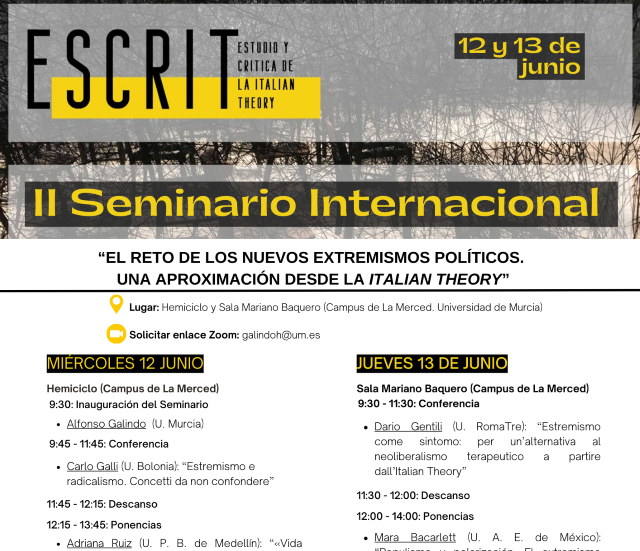 ESCRIT: II Seminario Internacional