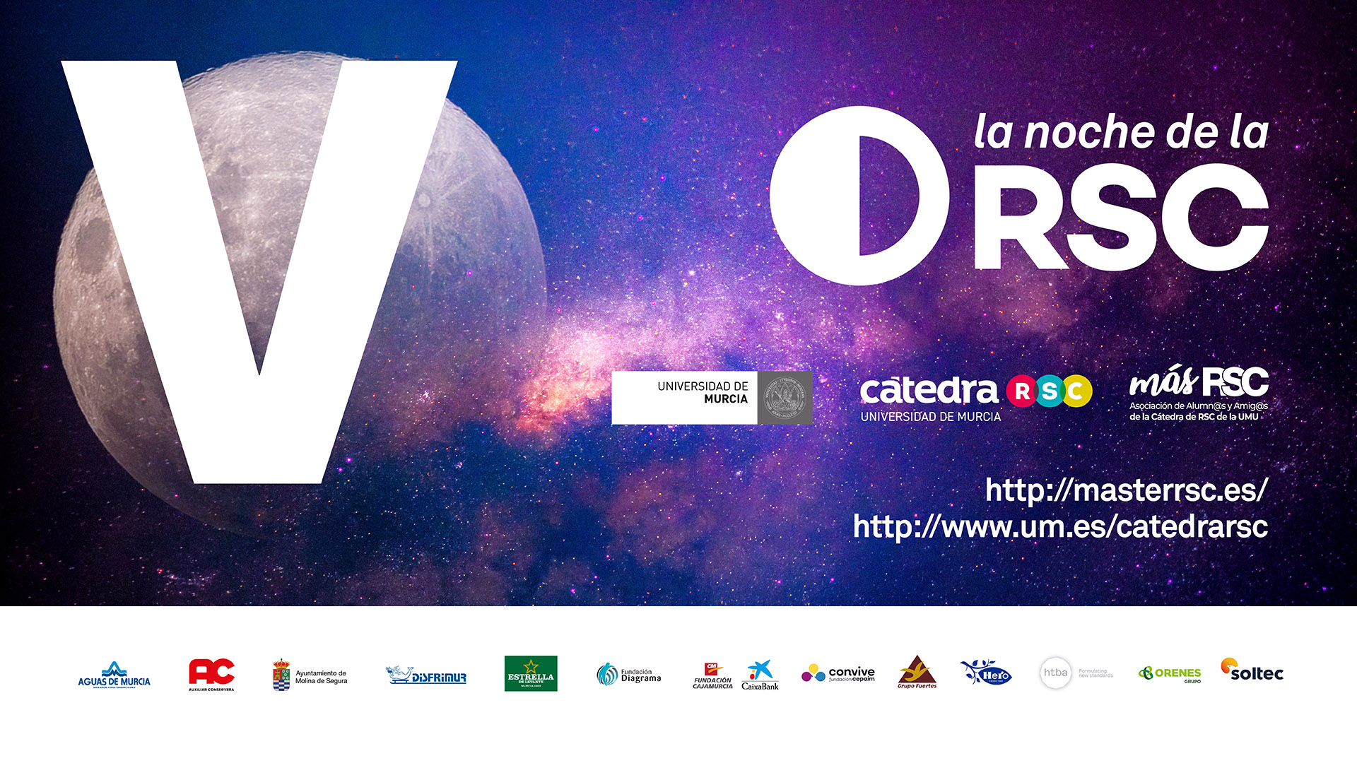 V edición de la Noche de la RSC de la Universidad de Murcia, organizada por la Cátedra RSC