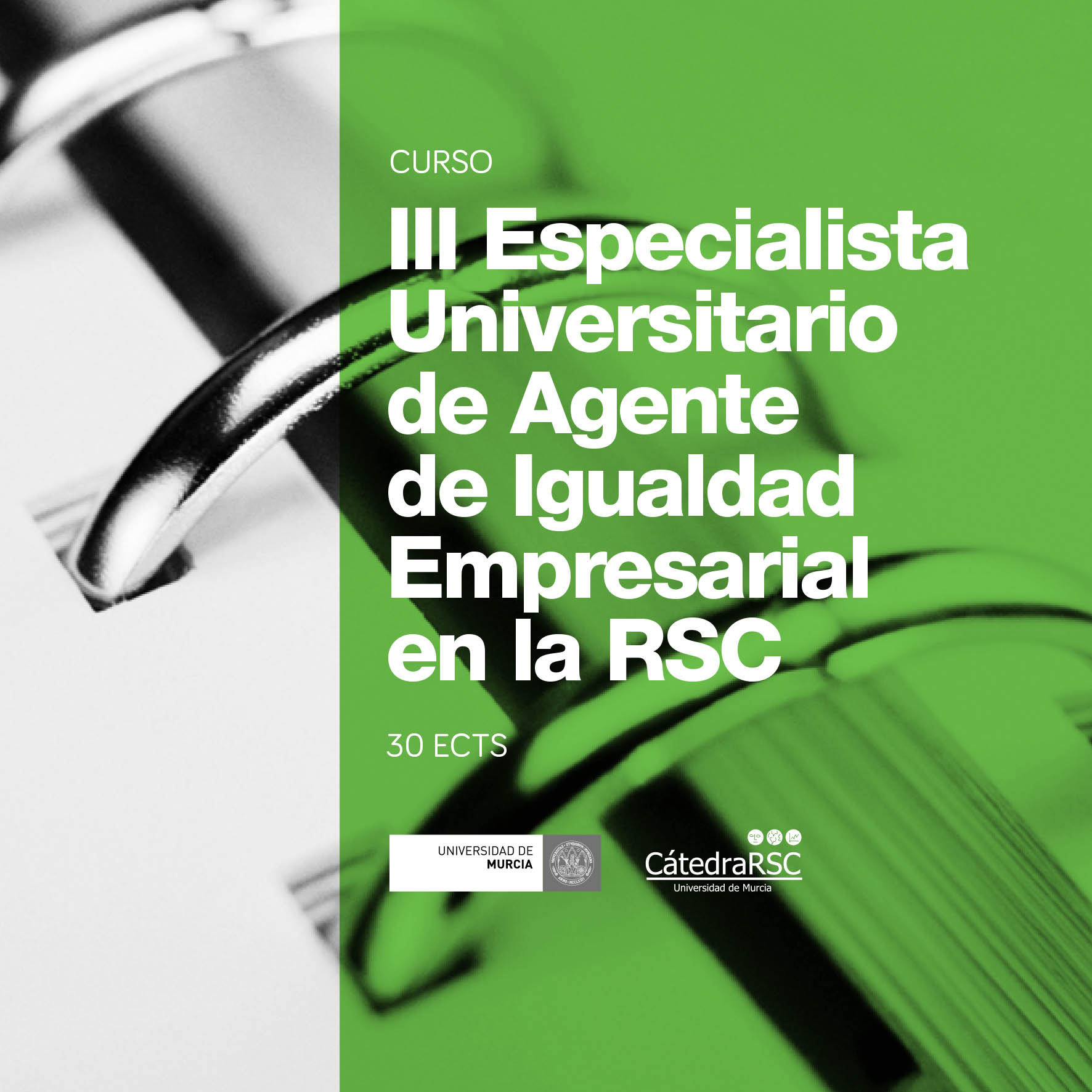 Curso de Agente de Igualdad en la RSC de 2022 de la Universidad de Murcia