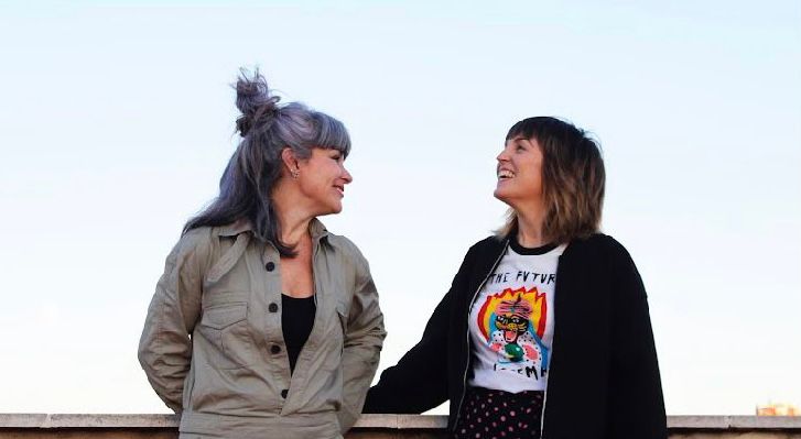 Rocío Troyano y María Palmer, presentadoras del podcast de la Cátedra de RSC de la Universidad de Murcia