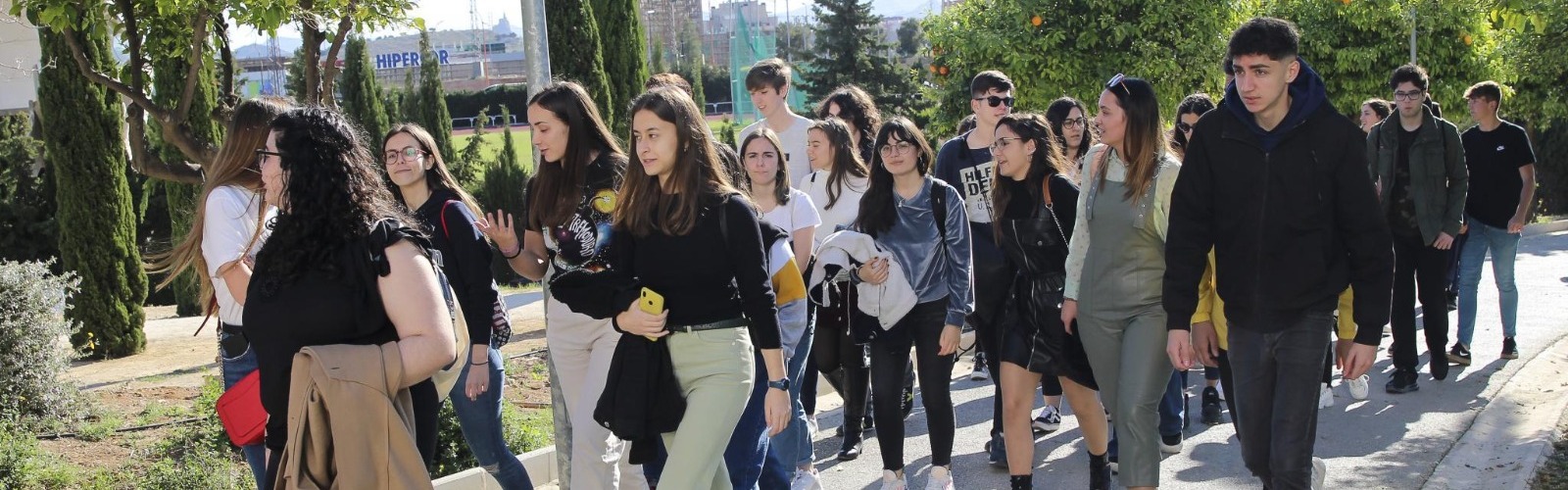 Más de 5.500 estudiantes de Bachillerato visitan la Universidad de Murcia para conocer sus facultades y la oferta de títulos