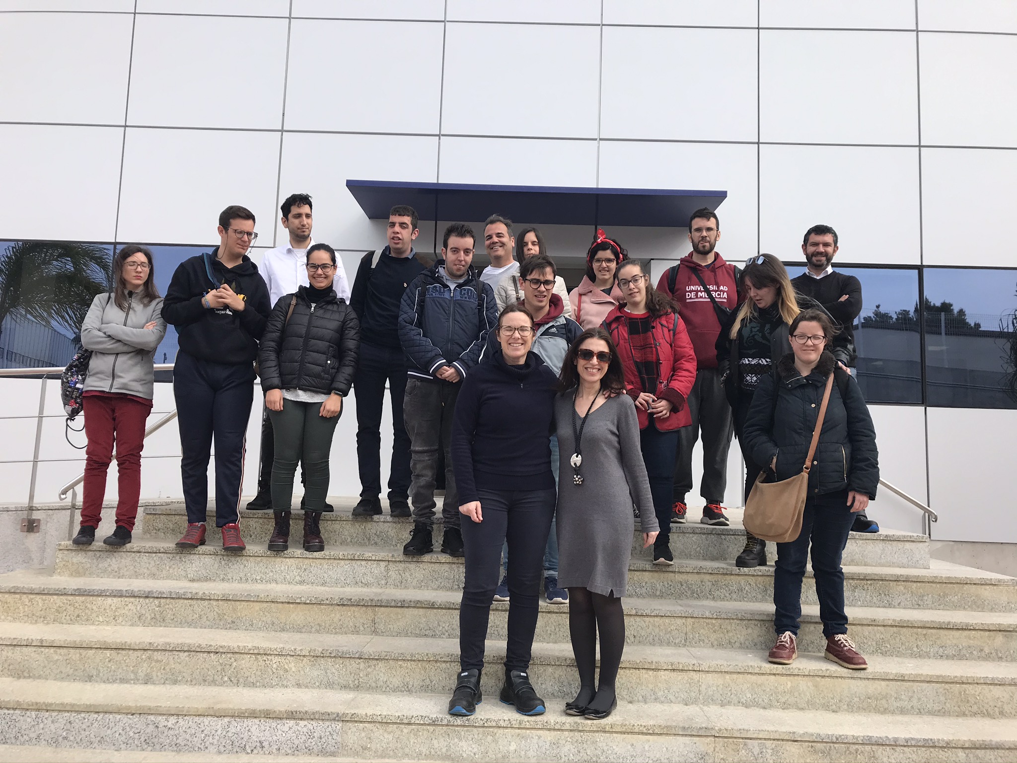 Participantes del Programa Todos Somos Campus 2020 en Ultracongelados Azarbe