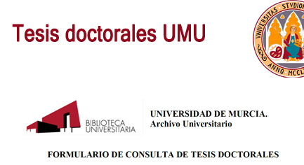 Formulario de consulta de tesis doctorales UMU